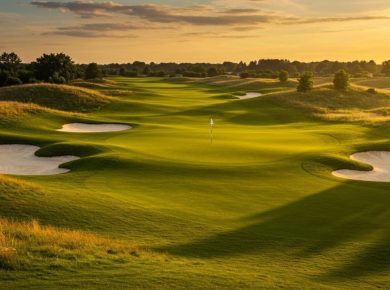 Hoàng hôn tuyệt đẹp của Cần Giờ là nguồn cảm hứng để Tiger Woods và đội ngũ thiết kế nên sân golf Sunset Course (Ảnh minh họa)